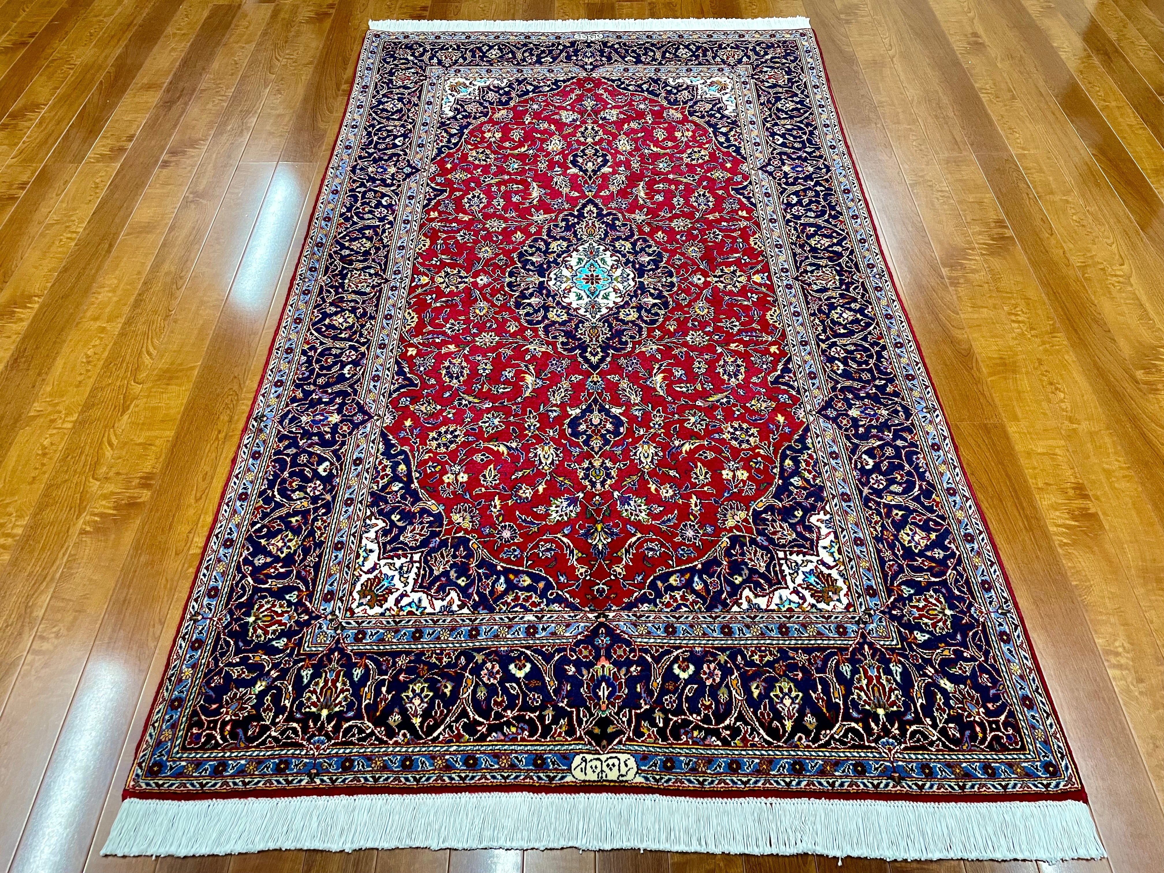 オンライン限定】カシャーン シャットサル工房 230cm x 140cm PS2836 – ペルシャ絨毯専門店 ペルシャンパトリス