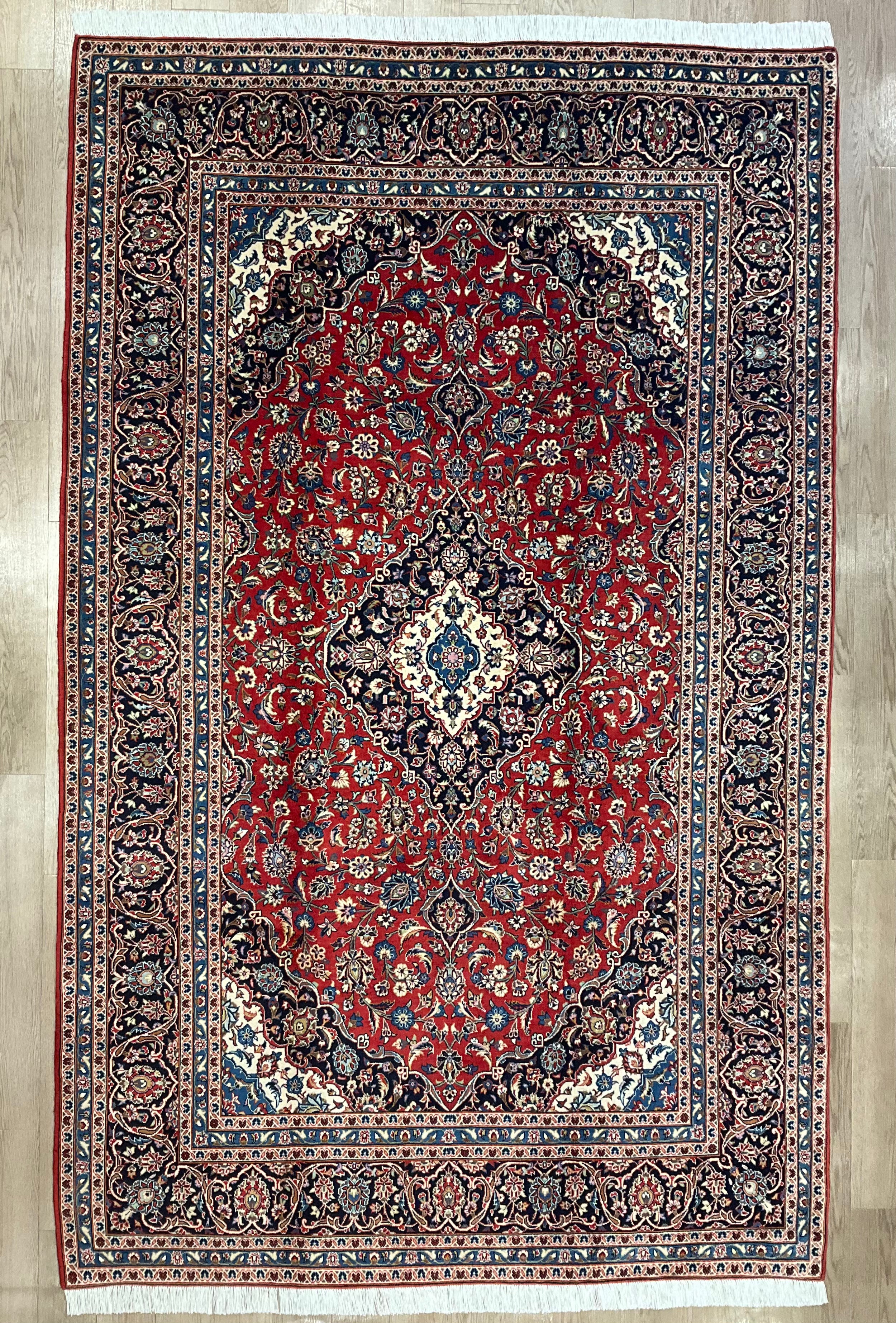 得価豊富なSALEペルシャ絨毯　カーシャーン　新品　162ｘ107ｃｍ No.AD175 ラグ・カーペット