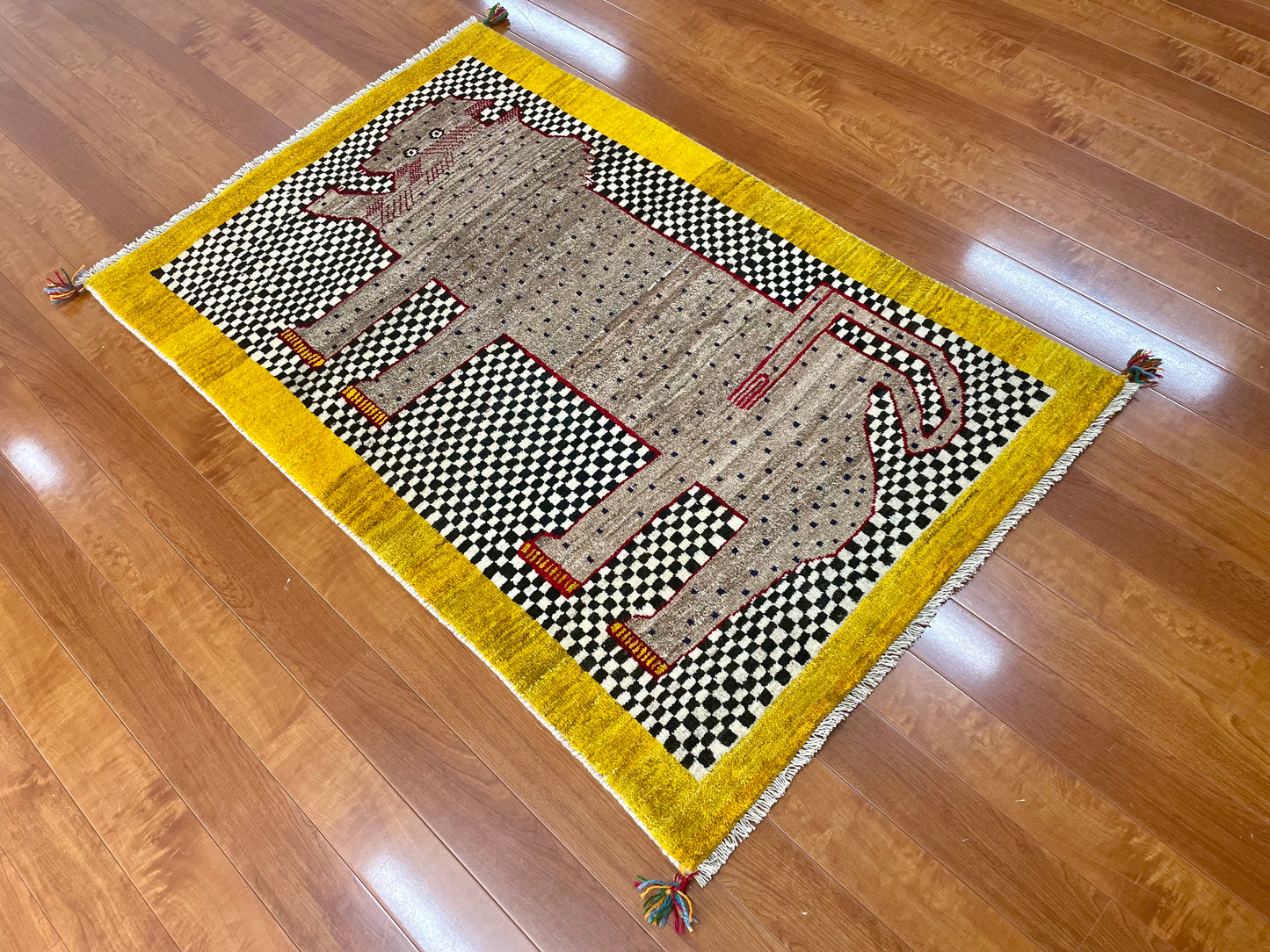 【オンライン限定】ギャッベ アマレバフト 154cm x 98cm RJ12699