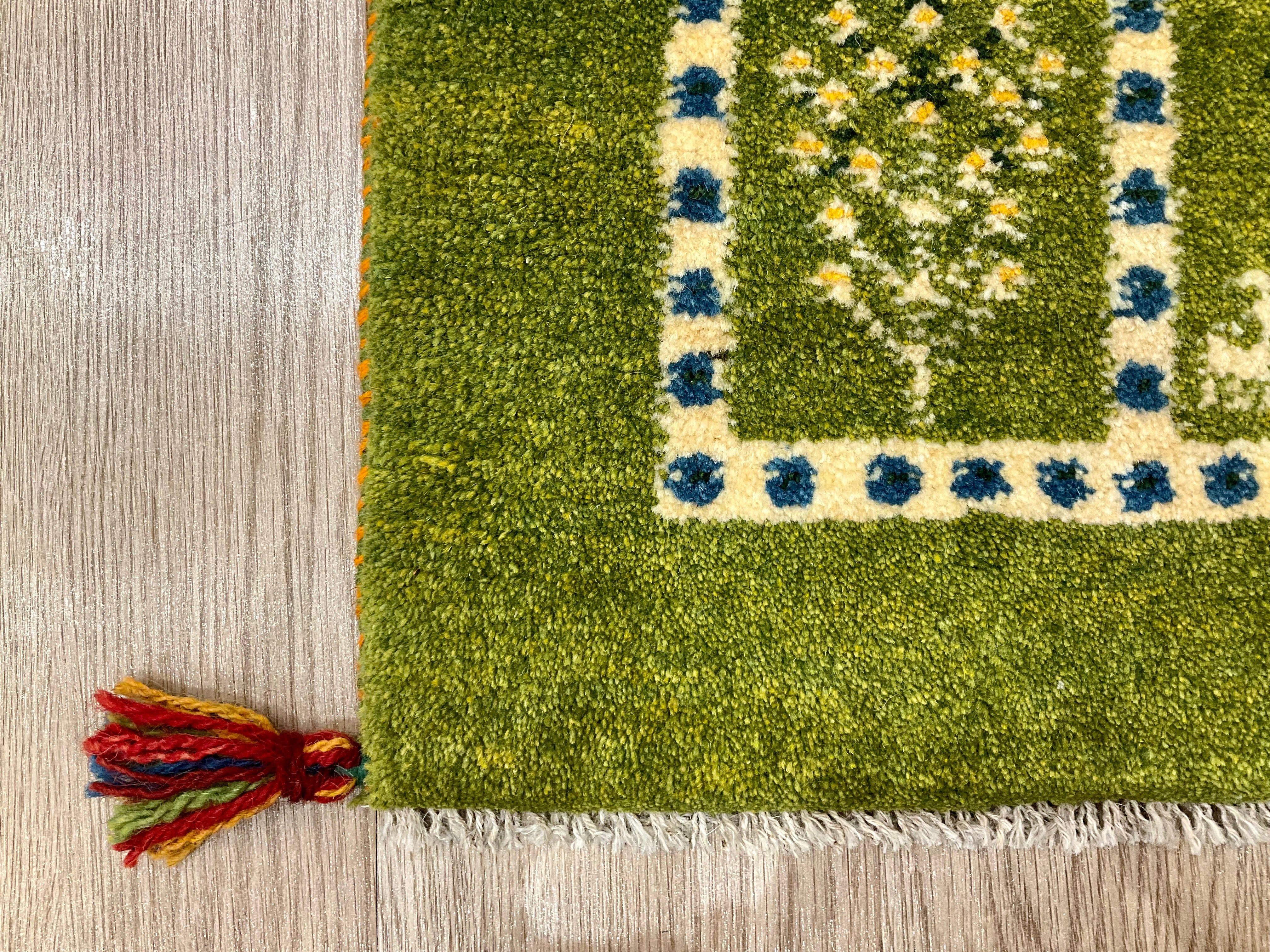 ギャッベ 90cm x 64cm RD11594 – ペルシャ絨毯専門店 ペルシャンパトリス